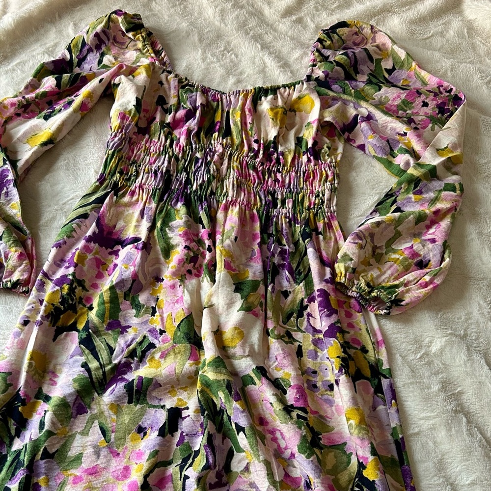 Floral maxi dress